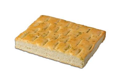 Focaccia ligure with extravirgin olive oil and rosemary
