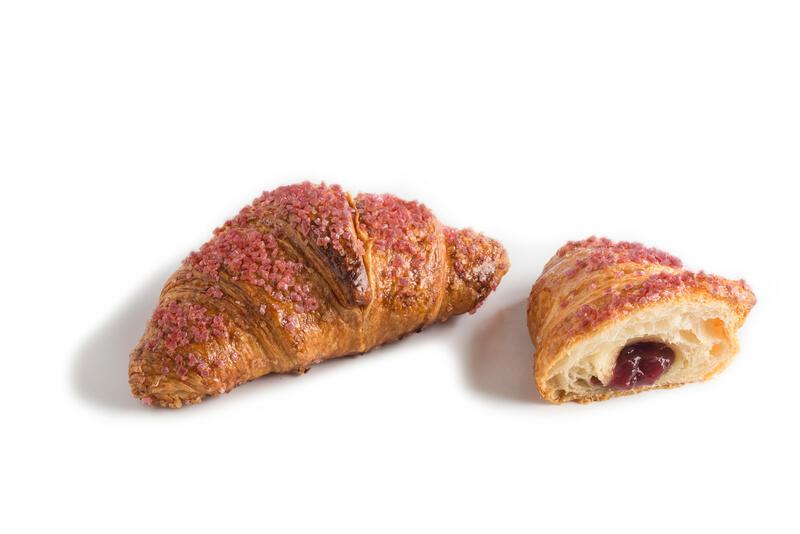 All Butter Croissant Filled With Raspberry