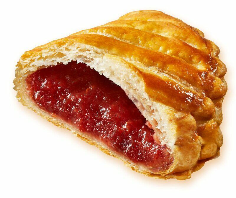 All Butter Raspberry Turnover