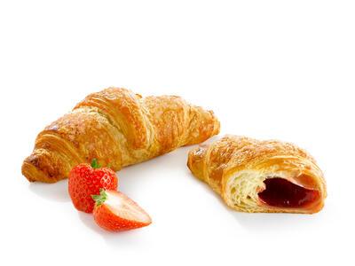 Strawberry croissant